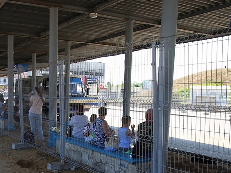 Ограждение территории автовокзала г. Керчь